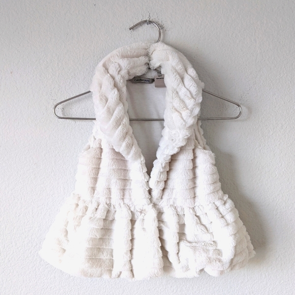 Calvin Klein Jeans Other - Calvin Klein Jeans Furry Fancy Vest